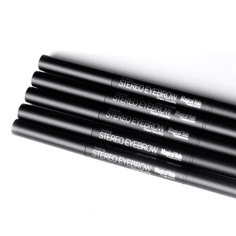 Waterproof Flat Auto Eyebrow Enhancer Pencil Makup Eyebrow Pencil Eyebrow Brush Magical Halo Cosmetic Tool 2801047