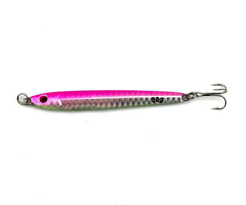 Metalljärnspinnare bete 9 2 cm 30g rostfritt stål djupt dykning spinnerbait casting paljetter jigs fiske lures212u