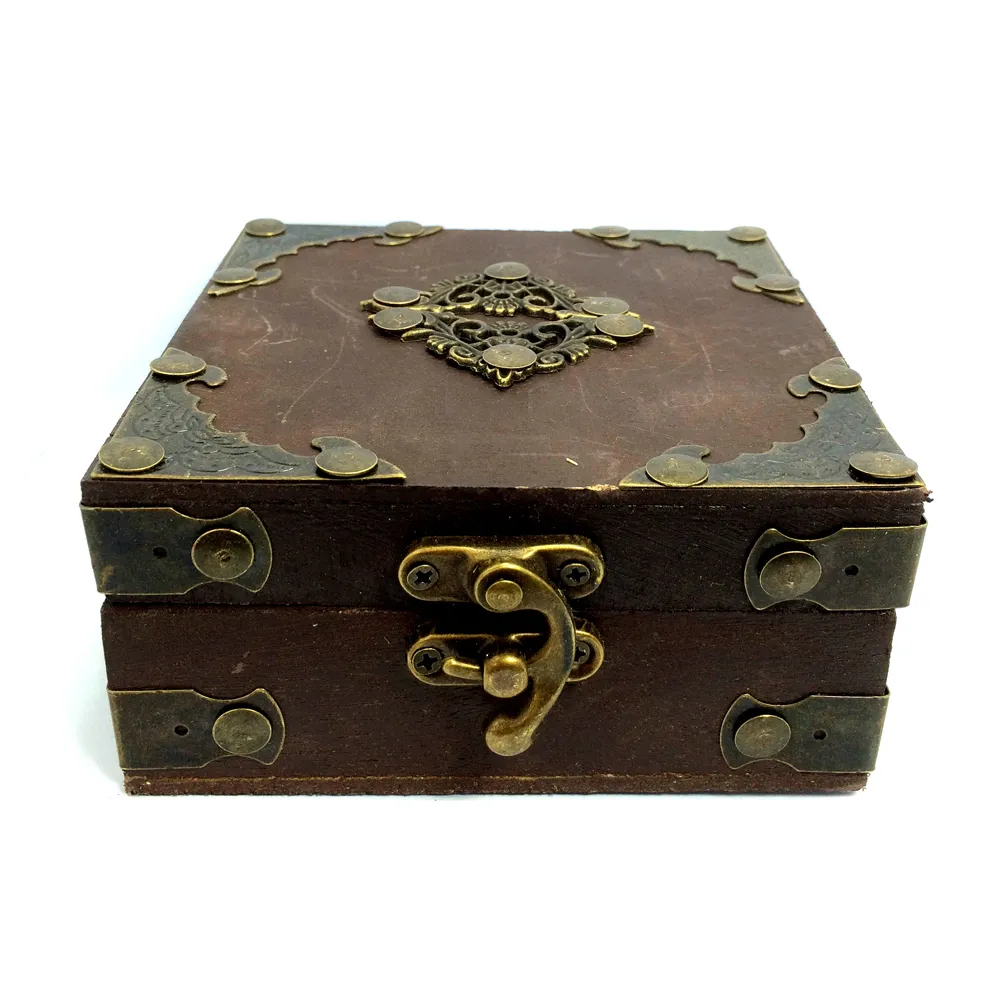 Tattoo Gun Antique Wooden Wood Box Case Storage For Tattoo Machine inks kits supply