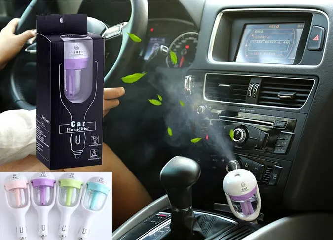 Moda Nowy Mini Ładowanie Przenośna Butelka Wody Parowa Nawilżacz Air Mist Dyfuzor Purifier Car Office Room