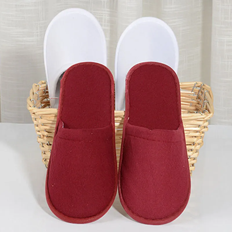 Nieuwe Hoge Kwaliteit Groothandel Wegwerp Levert Slippers Hotel Katoen Slippers Slepen Disposable Slippers Badbenodigdheden Gratis Verzending