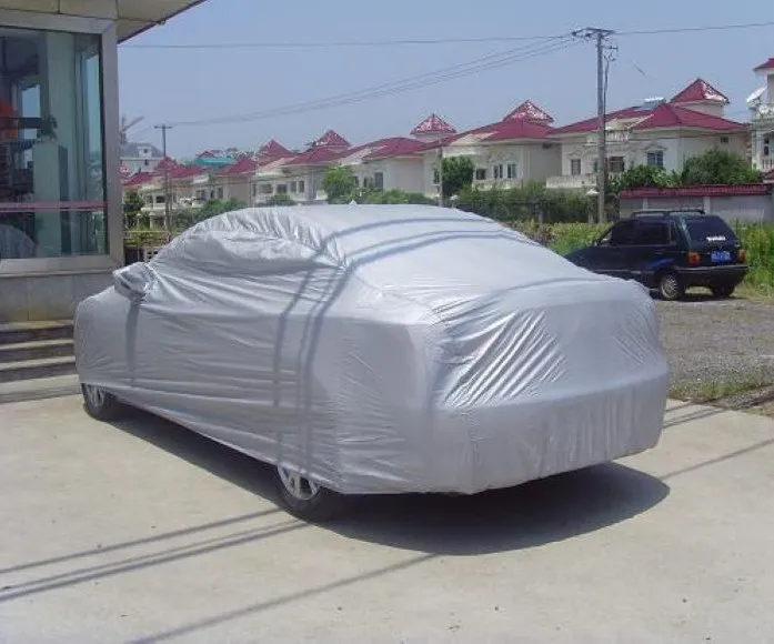 Universal Car Covers Tuch Styling Auto Teile Sonnenschirm Hitzeschutz Wasserdicht Staubdicht Anti UV Kratzfest Limousine ATP100
