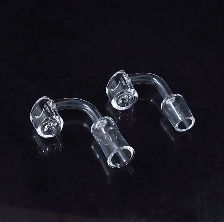 Tjock Domeless Quartz Banger Nail 18.8MM14.5mm Banger DAB Rigglas Rökning Bong Vattenrör