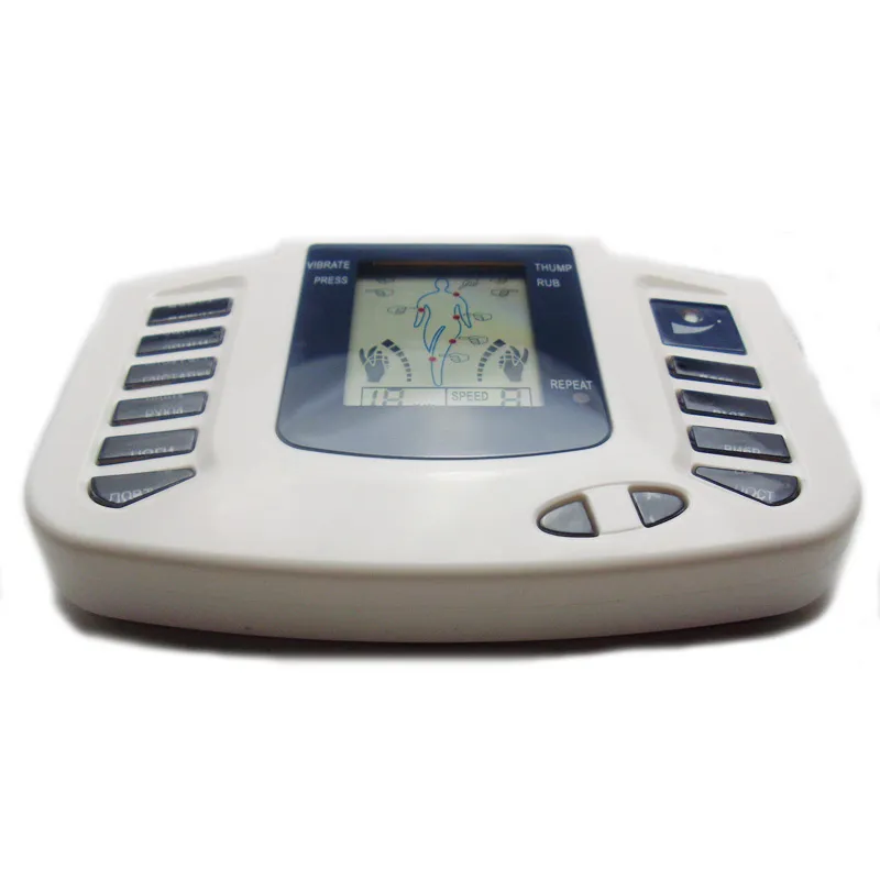 Electrical Stimulator Full Body Relax Muscle Therapy Massager Massage Pulse tens Acupuncture Health Care  Machine 16 Pads