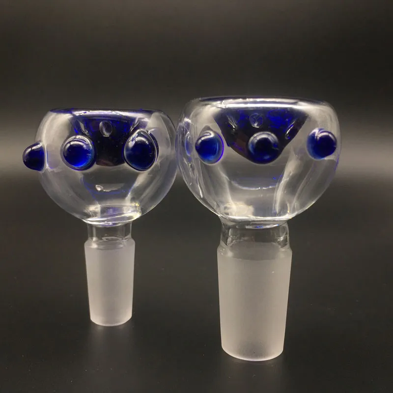 Ciotole di vetro di alta qualità Maschio Femmina 14.4mm 18.8mm Ciotole di vetro Bong Oil Rigs Vetro bubbler Water Pipeswholesale