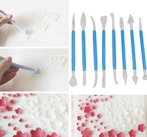 퐁당 케이크 꾸미기 꽃 설탕 크래프트 모델링 도구 클레이 퐁당 케이크 장식 도구