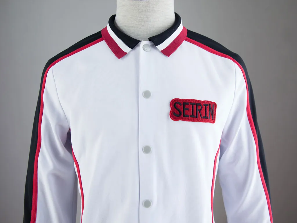 Seirin Basketball Team Basketball Jersey Second Generation Cosplay Kostym Kurokos basket Sportkläder Grundläggande Långärmad För Vuxen Unisex