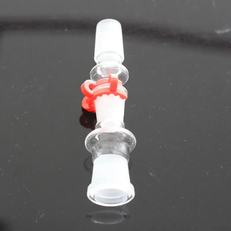 Keck Clip Rökning Tillbehör 14mm 19mm Joint Size Färgrik Plast Laboratorie Lab Klämma för glas Bong Adapter Nectar Collector