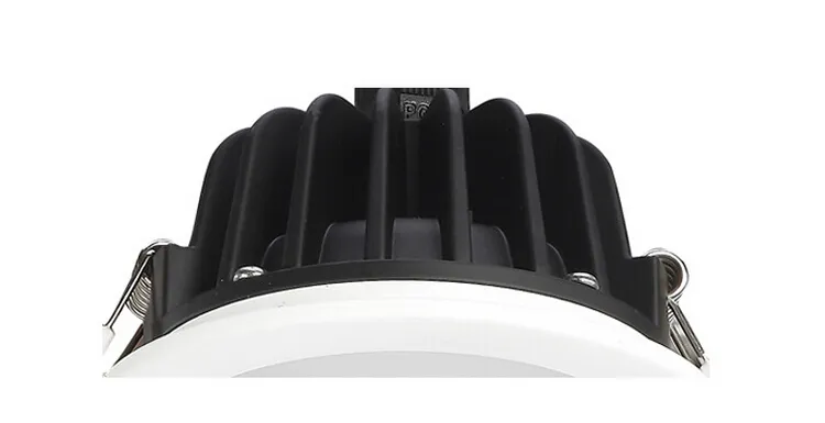 Prezzo all'ingrosso 15W LED da incasso a soffitto AC85V-265V da incasso impermeabile IP65 Lampada da parete a LED Faretto con driver LED luce domestica