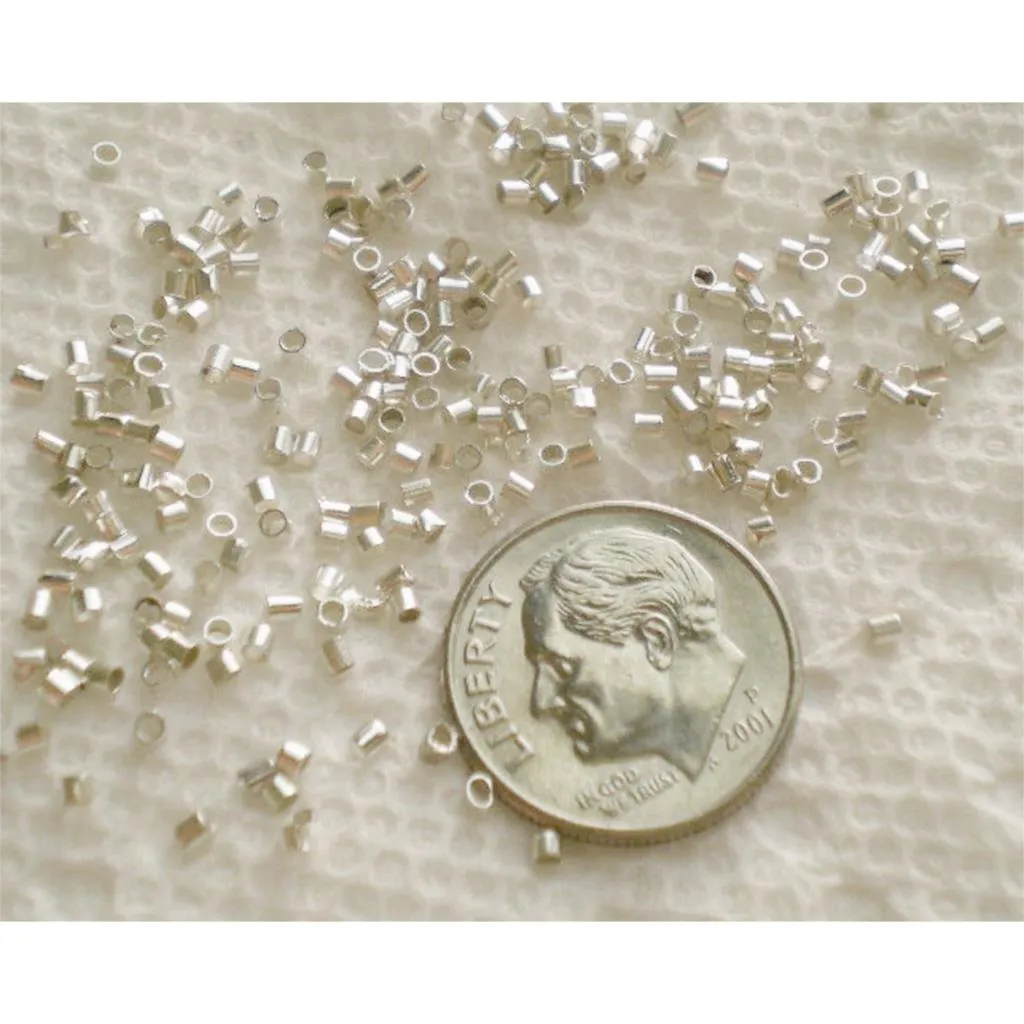 Mix Boram Tube Crimp Beads For Jewelry Making Wholesale, 1.5mm, Silver &  Gold From Haroln, $44.61