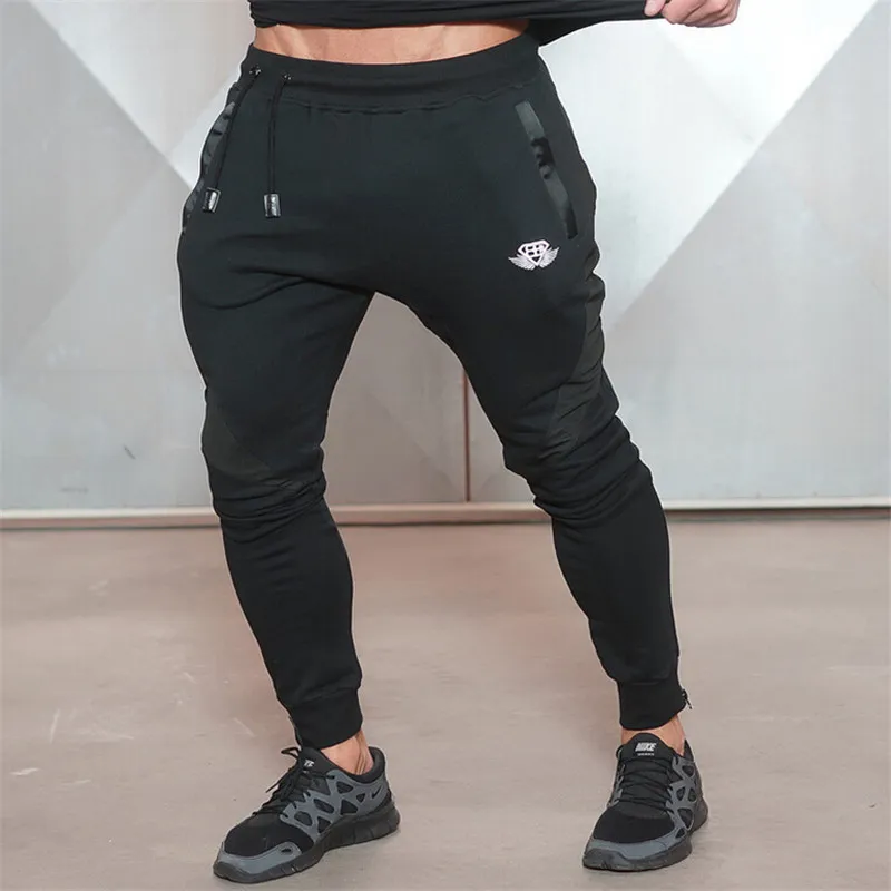 Wholesale Mens Active Cotton Workout Sports Pants For Men Jogger