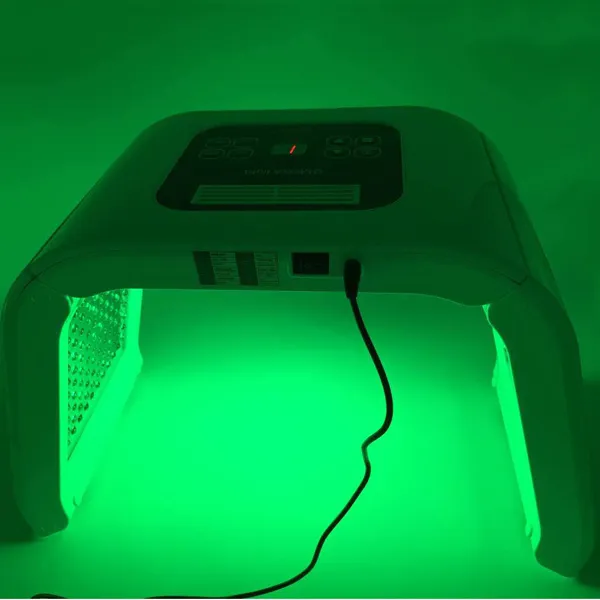 Corea portatile OMEGA luce led pdt terapia rosso blu verde giallo viso luce del corpo lampada poterapia trattamenti il viso macchina ringiovanimento del viso5070207