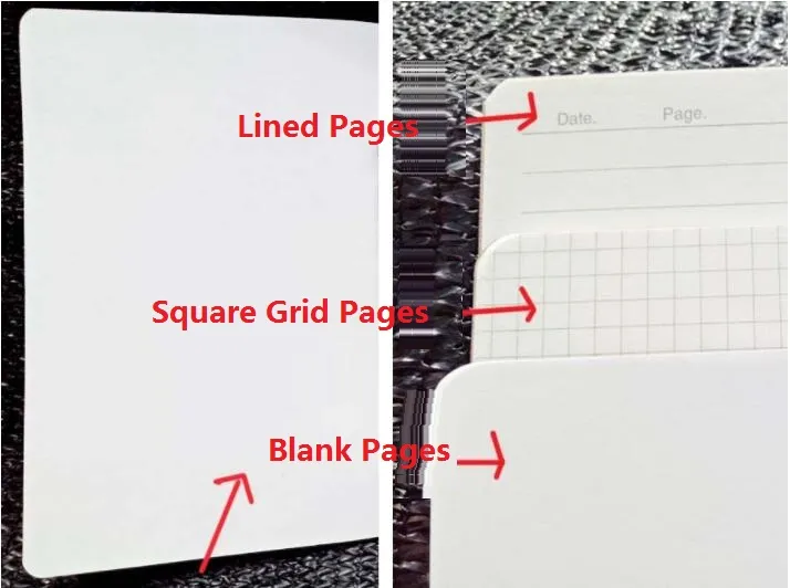 Linierte Seiten, Notizblöcke, Reisetagebücher, Notizbücher, Kraftbraun, Softcover-Notizbuch, A5, Größe 210 mm x 140 mm, 60 Seiten, 30 Blatt, stationer9760241