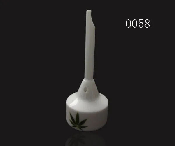 High Quality Domeless Ceramic Carb Caps 14mm and 18mm Ceramic Nails With Male and Female VS GR2 Titanium Nails For Glass Bongs Accessories