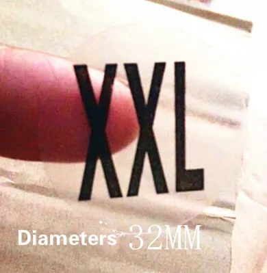 Wholesale Adhesive Stickers Transparent XXS/XS/S/M/L/XL/XXL/XXXL Adhesive  Sticker Size Label Garment Big 3.2cm Daimeters From Jhfashionhome, $0.55