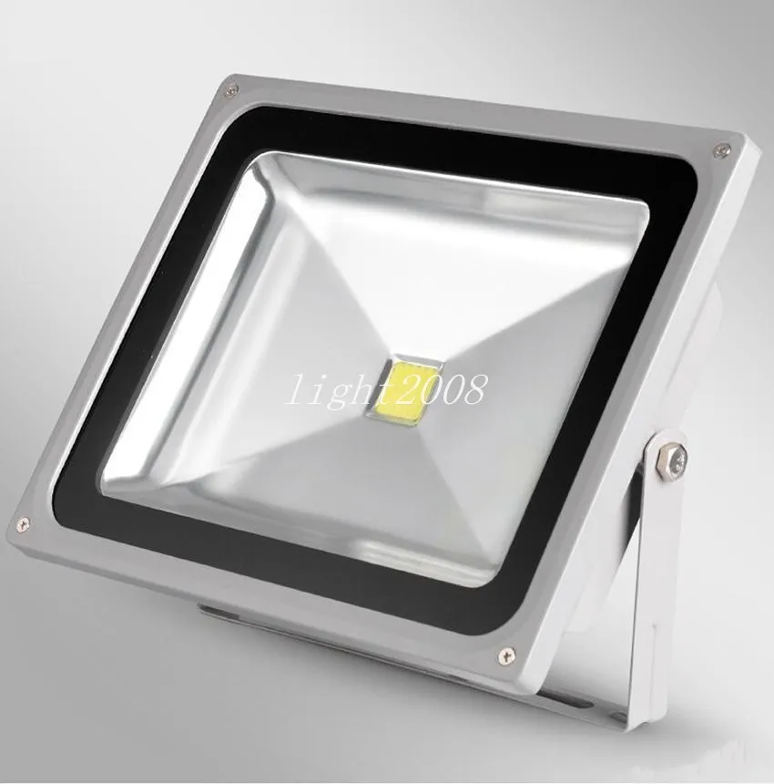 LED-projektljuslampa 10/20/30 / 50 W Projektionslampa Vattentät Utomhus Floodlight, 110-240V