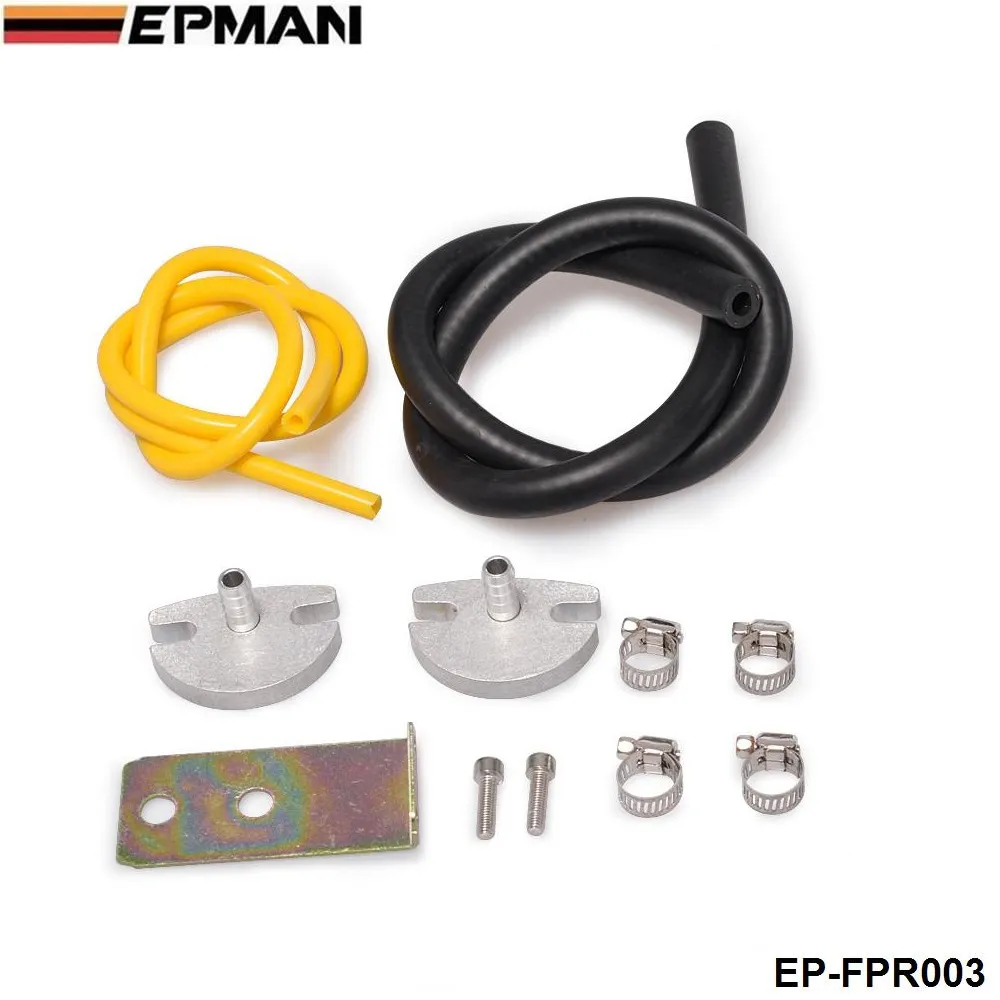 JDM Universal 0-140 PSI verstelbare brandstofdrukregelaar FPR / Meter voor BMW E39 5 Serie Facelift 2000-2003 EP-FPR003