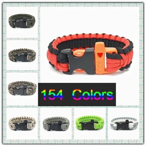 Free Mixed Match You Pick Self Rescue Emergency Paracord Parachute Cord ...