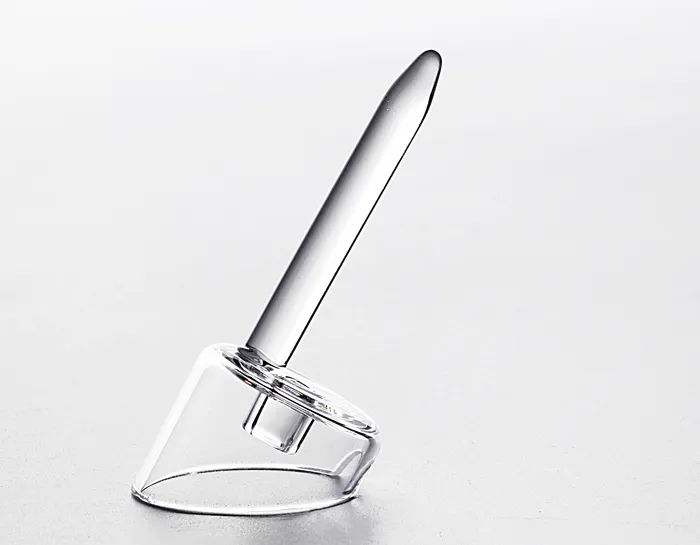 Tampão Do Carburador De Quartzo Com Um Furo E Um Dabber Para 22mm Diâmetro Da Bacia 2mm 3mm 4mm Quartz Banger Nails