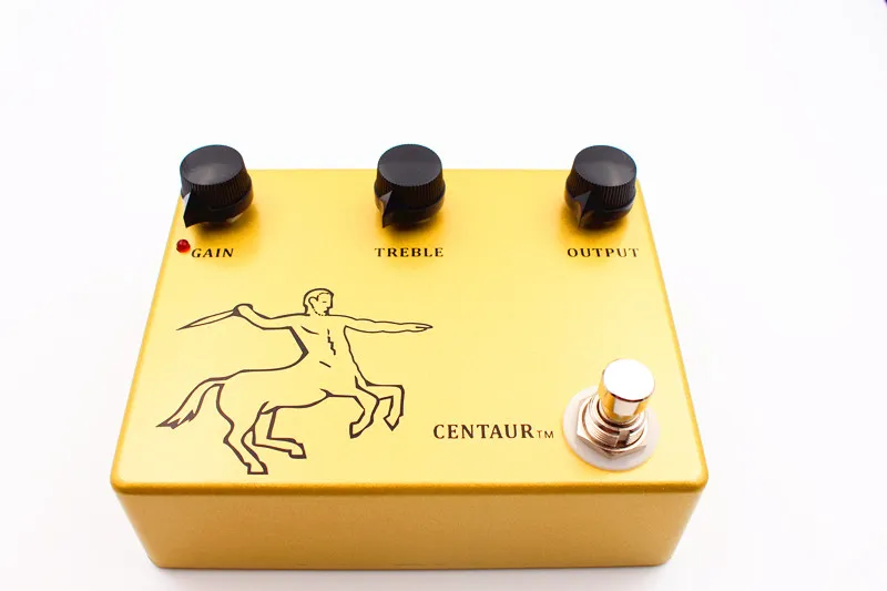 Kostenloser Versand Großhandel Hotsales Clone Klon Centaur Professor Overdrive Gitarreneffektpedal True Bypass Musikinstrumente Gitarreneffekt