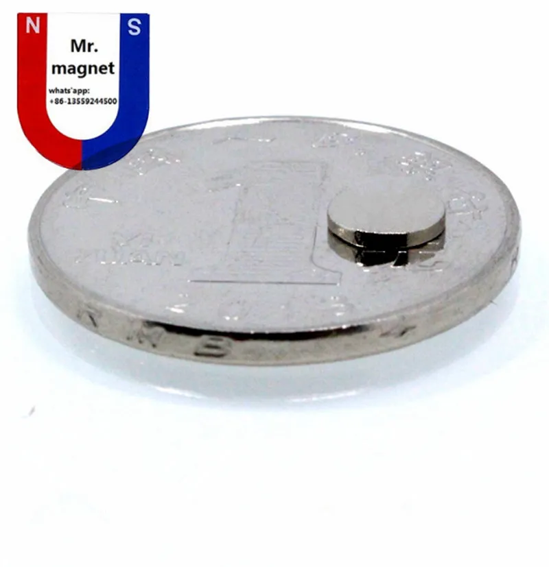 300st 6mm x 1mm Superstark magnet D6x1mm magneter 6x1 N35 Magnet 61 D61 Permanent magnet 6x1mm Sällsynt jord Jordbruk 6mmx1mm magnet