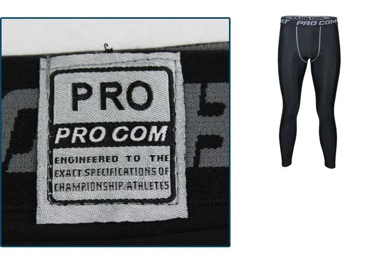 NEW 2021 Sports Tights Pro Combat Basketball Pants Men's Fitness Quickly Dry Running Compression GYM Joggers Skinny Pants