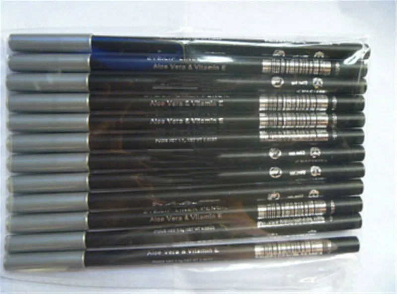 Eyeliner Eyebrow Liner Black Brown Eye Lip Lip Liner Pencil Aloe Vitamin E16G DHL9310037
