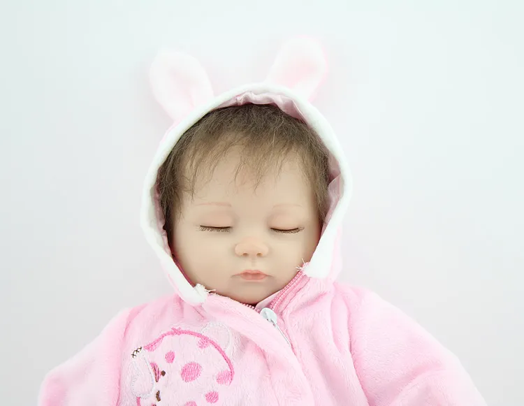 Новая мода 45 см ребенка Reborn Baby Dolls LifeLike Doll Reborn младенцы игрушки мягкие силиконовые детские игрушки Real Touch Прекрасный новорожденный