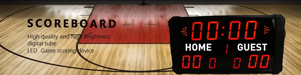 [GANXIN] GI11T- 3 + 2.3 R LED Basketbol / Futbol Skoru Multi-Spor Kapalı Kablosuz Uzaktan İşlevli Ultra Morden Elektronik Ekran