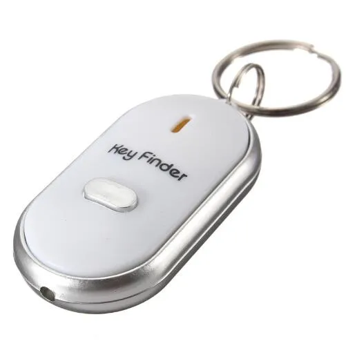 10 pz/lotto Anti-Lost Finder Sensore di Allarme Fischio Key Finder LED Con 2 Batterie AG3 In Sicurezza di Sicurezza