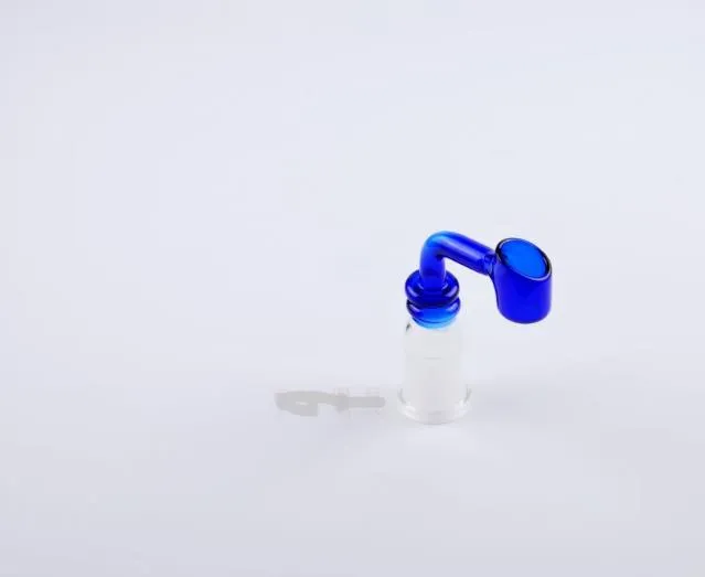 Fumo blu su piccoli accessori Yanju in vetro obliquo, Bong in vetro all'ingrosso Bruciatori a nafta Tubi dell'acqua Tubi in vetro Impianti petroliferi Fumatori Shi gratuiti