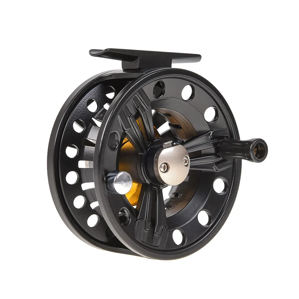 WOEN FB85 Aluminum alloy Fly Reels 2 + 1BB Lake fishing Flywheel Diameter: 85mm