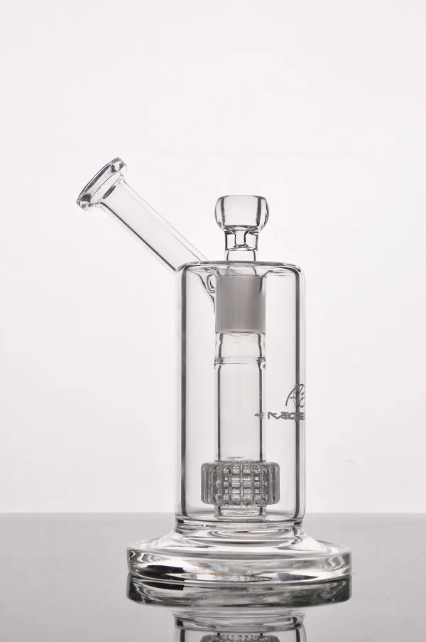 Wysoka matryca Percolator Glass Bong Rury wodne Glass bąberz platformy palenia rurka Hookah darmowa wysyłka 18 mm