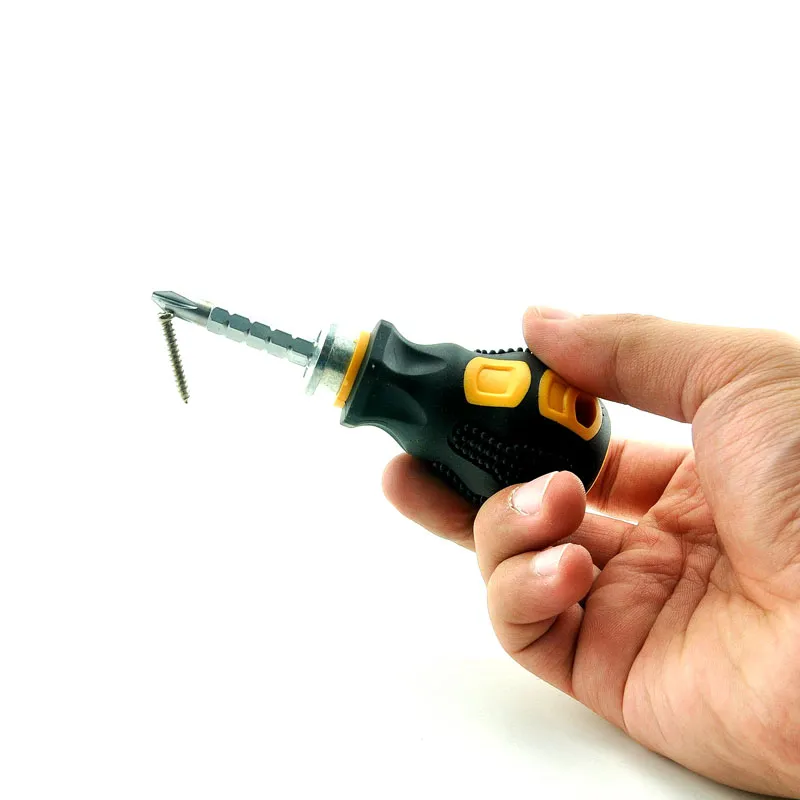 mini slotted phillips screwdriver telescopic radish ultrashort screwdriver bits tiny screwdriver tool narrow space use