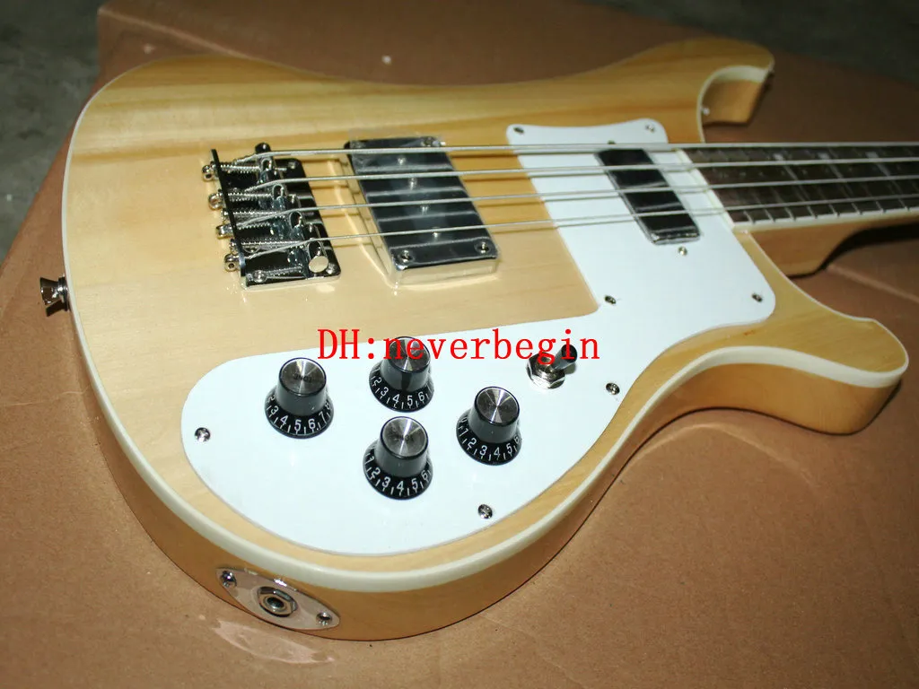 high 4 strings 4003 Bass guitars Natural Electric Bass Guitar 