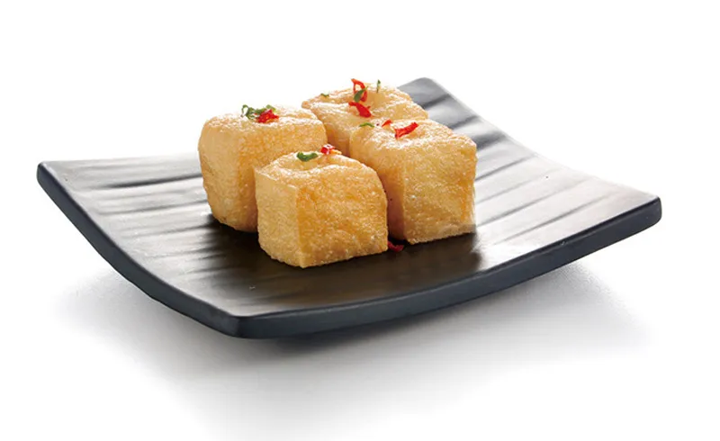 Melamine Dinnerware Dinner Plate Square Rake Angle Plate Hot Por Buffet Restaurant Sashimi Plate A5 Melamine Tableware