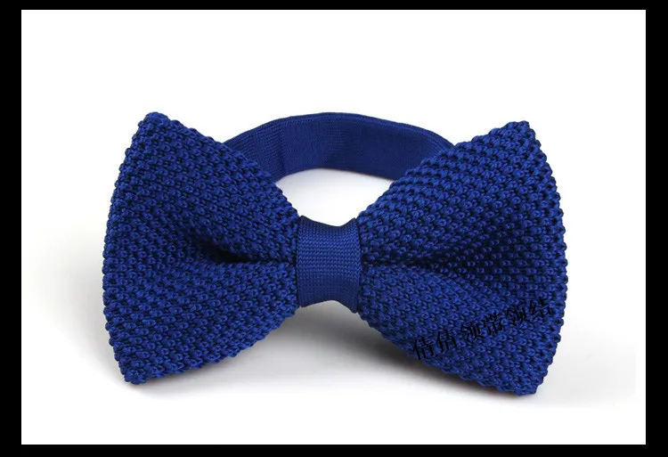 2016 Hot Dubbelstickad Bowtie 24 Solid Färg Bowknot Justerbara Bowties För Fars Dag Slips Julklapp Gratis TNT FedEx UPS