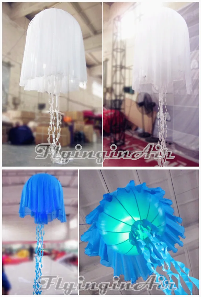 2m Lighting Custom Color Inflatable Jellyfish with Light for Party/Event