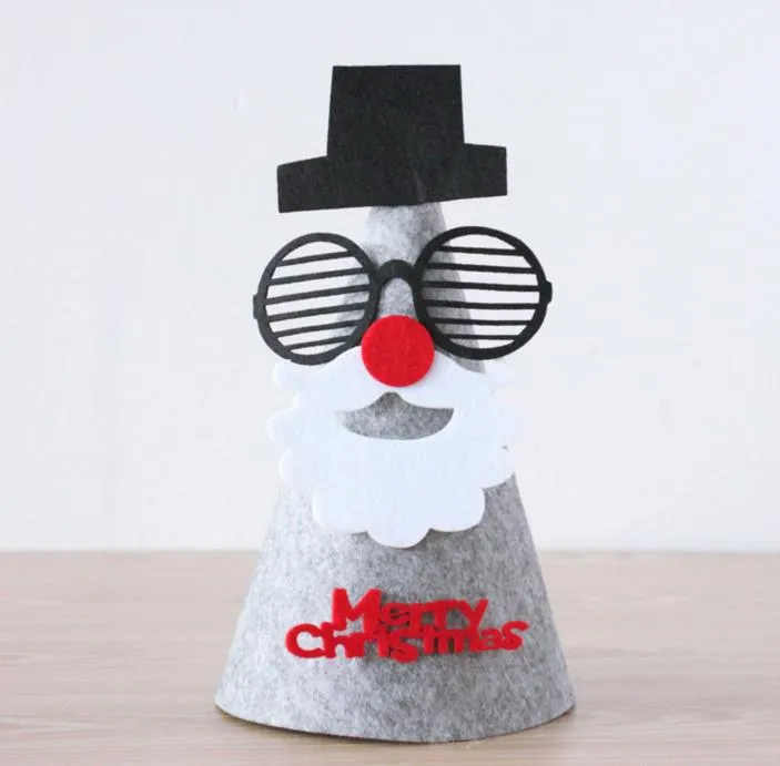 14 Pièces Bandeaux Et Lunettes De Noël - Décorations Père Noël, Bonhomme De Neige, Renne Pour Fêtes