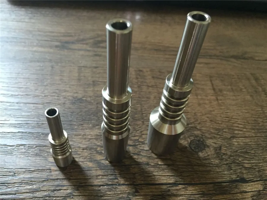 10 mm, 14 mm, 18 mm, neueste Glasbong-Wasserpfeife, Grad 2, elektrischer Titan-Nagelknipser, GR 2, Titan-Mini-Kits für elektrische Nagelnägel ohne Kuppel aus Titan