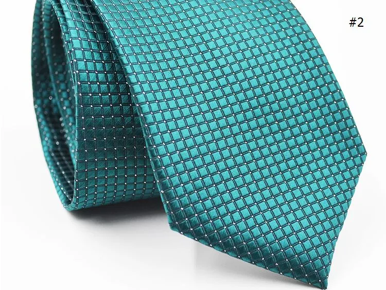 Cravates Jacquard 145 * 8cm Cravate à rayures 8 couleurs Grille professionnelle Cravate Cravate pour hommes pour la fête des pères Cravate pour hommes Cadeau de Noël