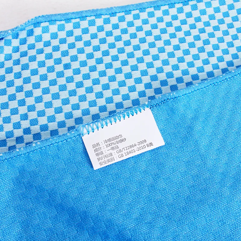 bamboo fiber ventilate gym cool towel net shape ventilating summer ice towel for yoga riding hiking gym sports