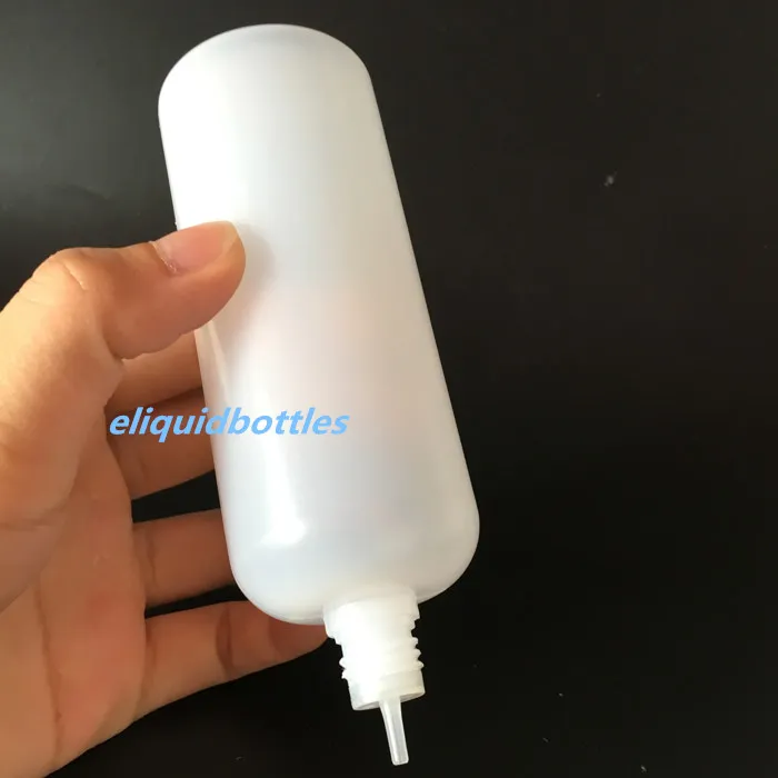 LDPE 120ml Plastic Dropper Bottle With Colorful Childproof Cap And Long Thin Dropper Tip Empty Bottle 4OZ For Ejuice In Stock