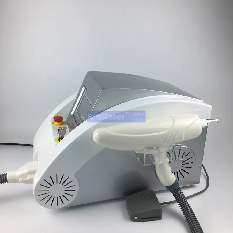3 лазерный портативный советы переключенная Q машина удаления татуировки лазера YAG подмолаживания кожи удаления пигмента отбеливающий спа-салон домашнего использования машина