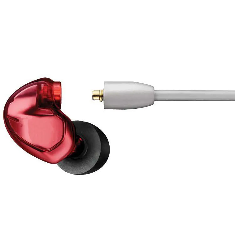 Top Seller SE535 In-Ear HIFI Earphones Noise Cancelling Headsets Handsfree Headphones with Retail Package LOGO Bronze 