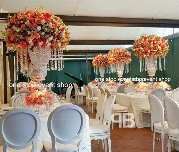 Mode bröllopsblommor arrangemangsa konstgjorda blomma mittpieces