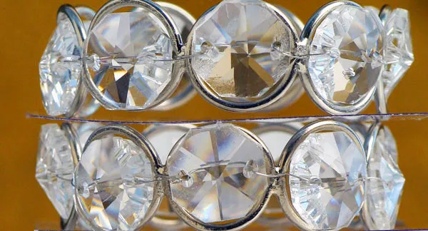 Bling metal cristal frisado bling bling guardanapos Serviette Titular prata ou ouro para decoração de mesa de casamento