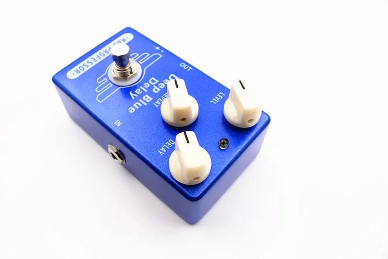 Custom Handmade OEM vendant Mad Professeur Deep Blue Détage Effet de guitare Pédale Guitare Pedaldelay Instruments de musique 4291268