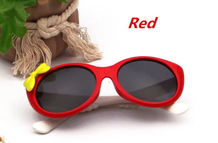 Barn polariserade solglasögon baby barn tr90 ram uv400 skydd solglasögon pojke tjejer coola glasögon 6st / mycket