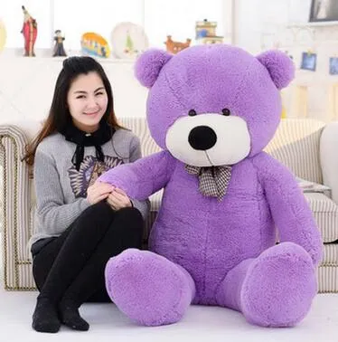 Big giant teddy bear 160cm 180cm 200cm 220cm life size large huge big plush stuffed toy dolls girl birthday valentine gift4909200